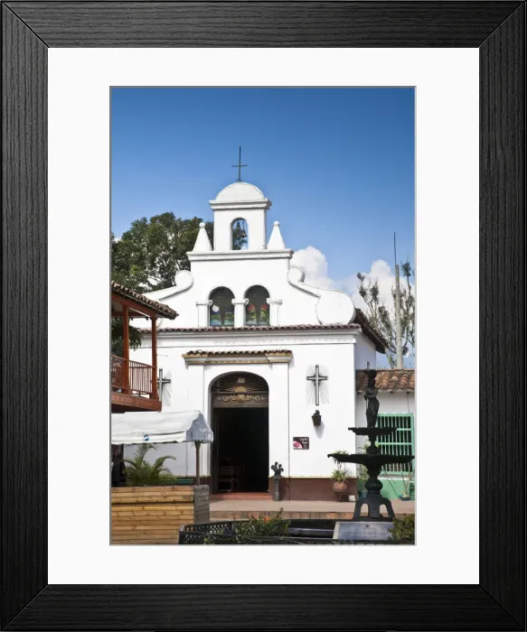 Framed Print : Colombia, Antioquia, Medellin, Cerro Nutibara