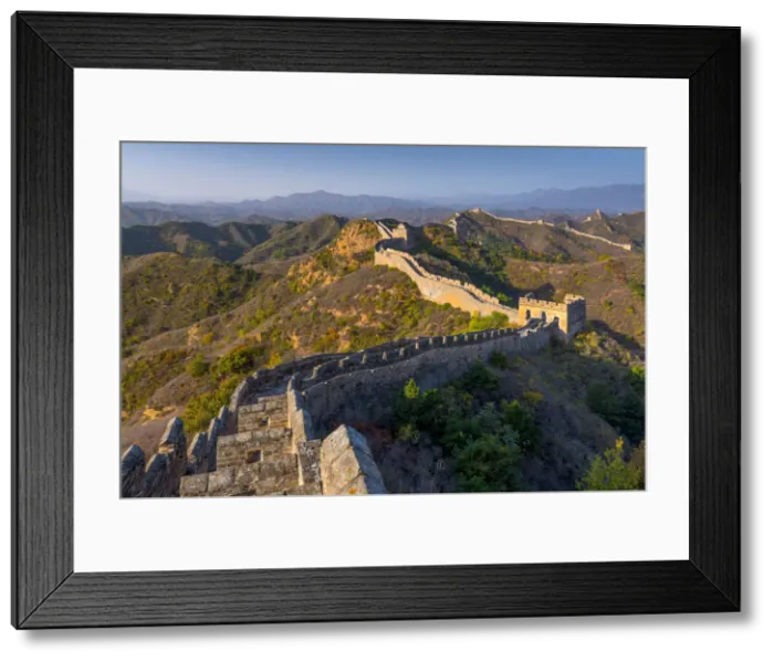 Framed Print : China, Hebei Province, Luanping County, Jinshanling, Great Wall of China (UNESCO World Framed Print : China, Hebei Province, Luanping County, Jinshanling, Great Wall of China (UNESCO World