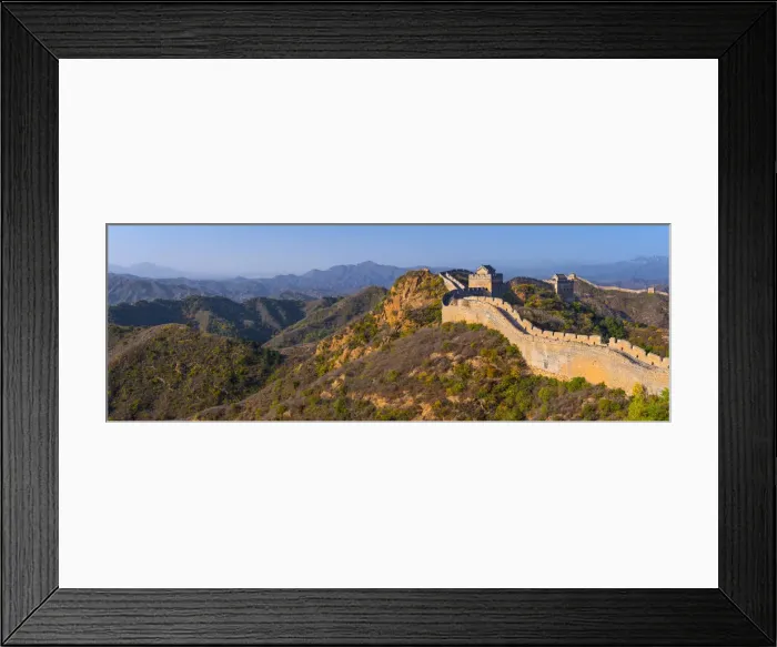 Framed Print : China, Hebei Province, Luanping County, Jinshanling, Great Wall of China (UNESCO World Framed Print : China, Hebei Province, Luanping County, Jinshanling, Great Wall of China (UNESCO World