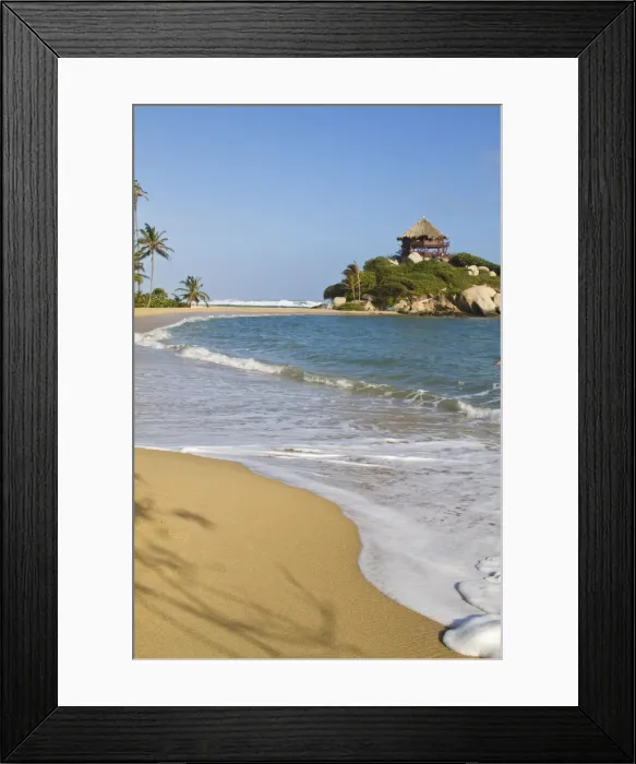 Framed Print : Colombia, Magdalena, Park Nacional Natural Tayrona - Tayrona National Park, Cabo San Framed Print : Colombia, Magdalena, Park Nacional Natural Tayrona - Tayrona National Park, Cabo San