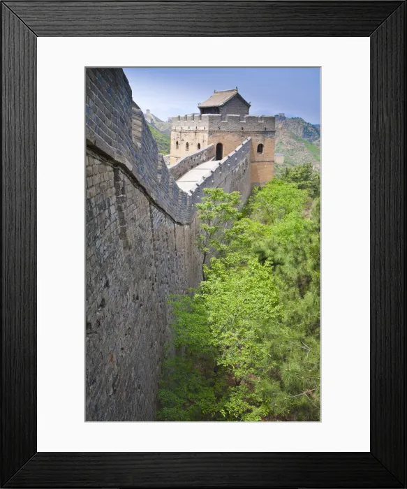 Framed Print : China, Beijing, The Great Wall of China Framed Print : China, Beijing, The Great Wall of China