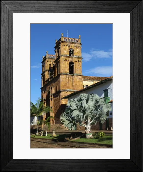 Framed Print : Colombia, Barichara, Colonial Town, National Monument, Santander Province, 18th century Framed Print : Colombia, Barichara, Colonial Town, National Monument, Santander Province, 18th century