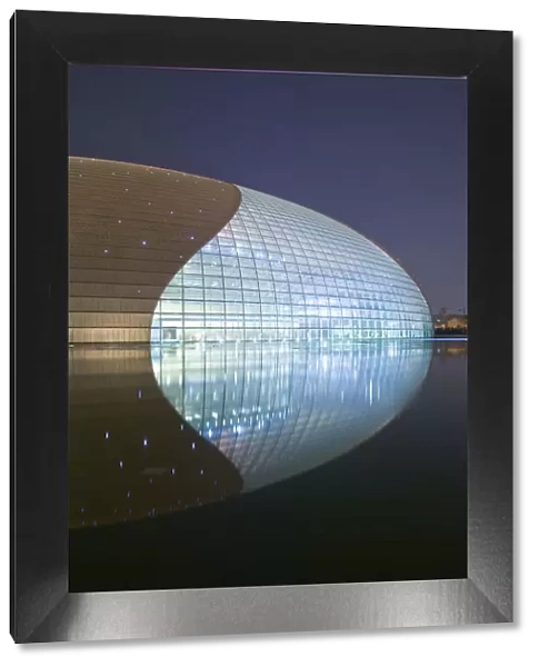 China, Beijing, Tiananmen Square, National Centre of Performing Arts (National Grand