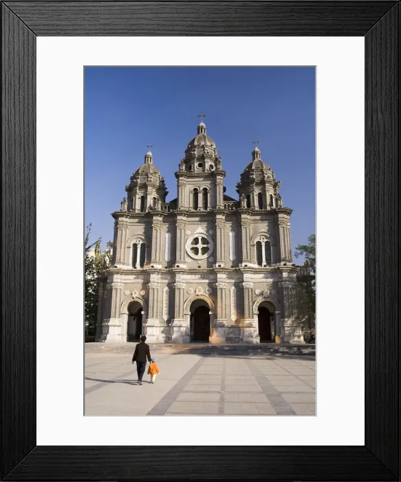 Framed Print : St. Josephs Church, Wanfujing Avenue, Beijing, China Framed Print : St. Josephs Church, Wanfujing Avenue, Beijing, China
