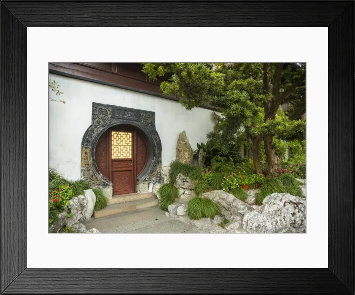 Framed Print : YuYuan Gardens, Old Town, Shanghai, China Framed Print : YuYuan Gardens, Old Town, Shanghai, China