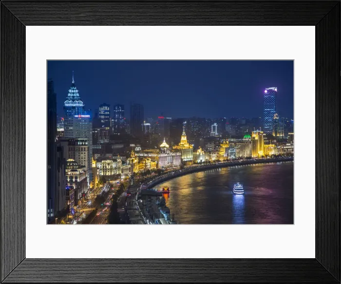 Framed Print : The Bund, Shanghai, China Framed Print : The Bund, Shanghai, China