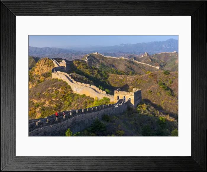 Framed Print : China, Hebei Province, Luanping County, Jinshanling, Great Wall of China (UNESCO World Framed Print : China, Hebei Province, Luanping County, Jinshanling, Great Wall of China (UNESCO World