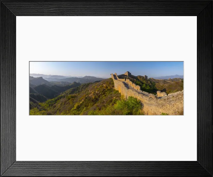 Framed Print : China, Hebei Province, Luanping County, Jinshanling, Great Wall of China (UNESCO World Framed Print : China, Hebei Province, Luanping County, Jinshanling, Great Wall of China (UNESCO World