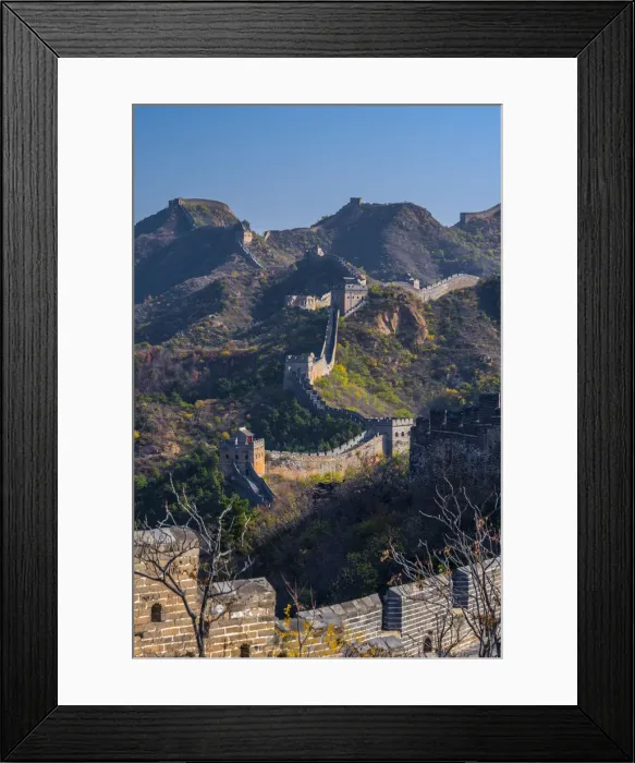 Framed Print : China, Hebei Province, Luanping County, Jinshanling, Great Wall of China (UNESCO World