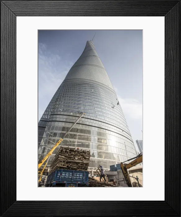 Framed Print : Shanghai Tower (2nd tallest building in the world in 2014), Lujiazui, Pudong, Shanghai Framed Print : Shanghai Tower (2nd tallest building in the world in 2014), Lujiazui, Pudong, Shanghai