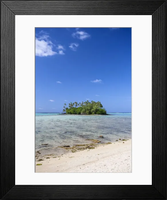 Framed Print : Cook Islands, Rarotonga, Muri Beach Framed Print : Cook Islands, Rarotonga, Muri Beach