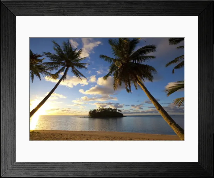 Framed Print : Muri Beach, Rarotonga, Cook Islands, South Pacific Framed Print : Muri Beach, Rarotonga, Cook Islands, South Pacific