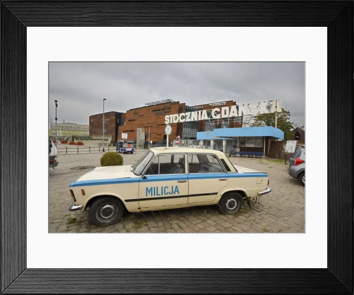 Framed Print : The famous Gate #2 where the strikes in the Gdansk Shipyard (Stocznia Gdanskа Framed Print : The famous Gate #2 where the strikes in the Gdansk Shipyard (Stocznia Gdanskа