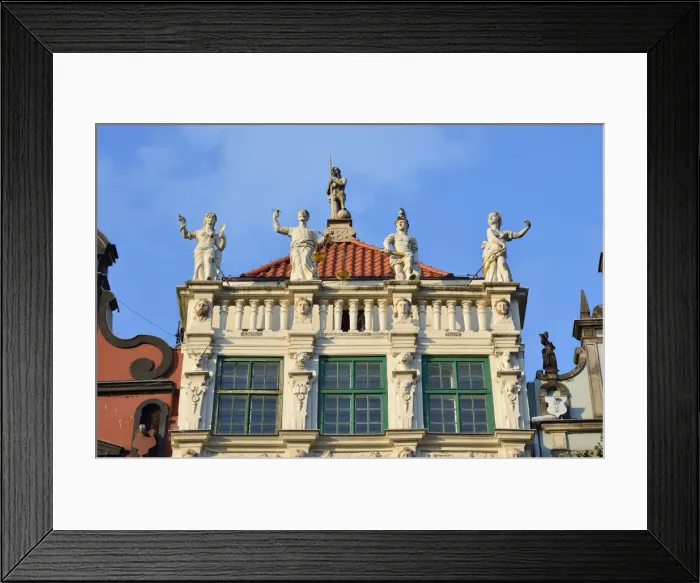Framed Print : Golden House (1609). Gdansk, Poland Framed Print : Golden House (1609). Gdansk, Poland