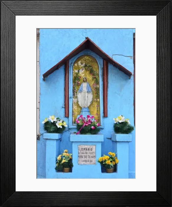 Framed Print : Religious places in the Praga district. Unlike the western parts of Warsaw, Praga Framed Print : Religious places in the Praga district. Unlike the western parts of Warsaw, Praga