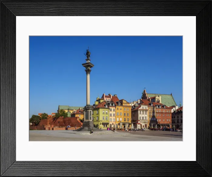 Framed Print : Poland, Masovian Voivodeship, Warsaw, Old Town, Castle Square, Sigismunds Column Framed Print : Poland, Masovian Voivodeship, Warsaw, Old Town, Castle Square, Sigismunds Column