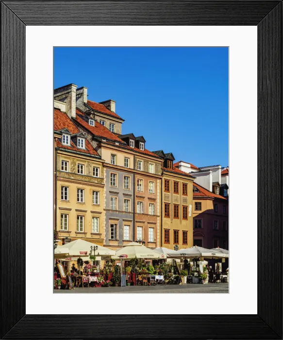 Framed Print : Poland, Masovian Voivodeship, Warsaw, Old Town Market Place Framed Print : Poland, Masovian Voivodeship, Warsaw, Old Town Market Place