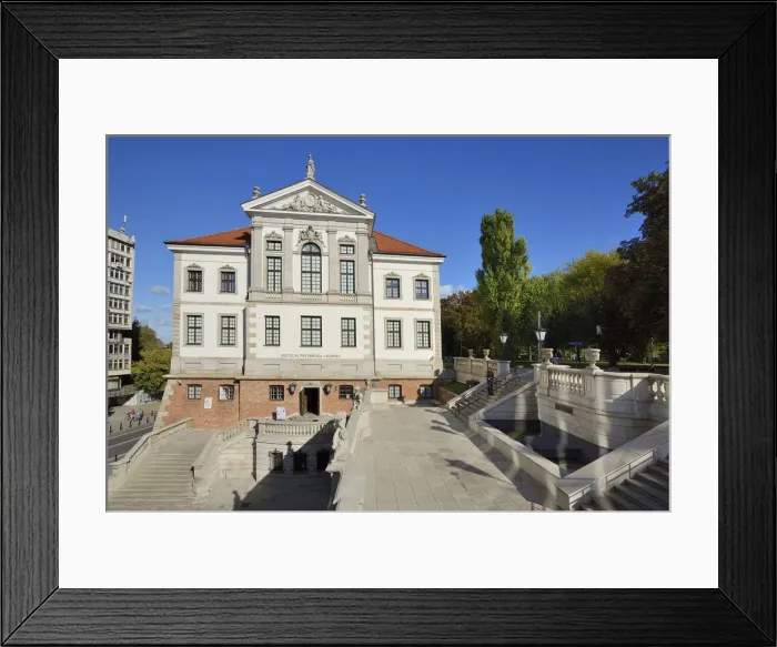 Framed Print : Fryderyk Chopin Museum. Warsaw, Poland