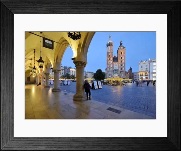 Framed Print : The Central Market Square (Rynek) of the Old Town of Krakow dates back to the 13th Framed Print : The Central Market Square (Rynek) of the Old Town of Krakow dates back to the 13th