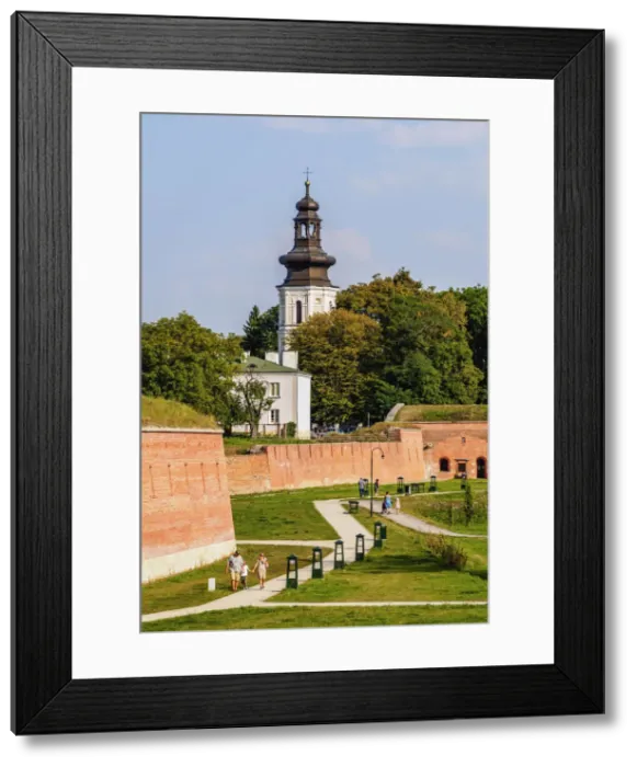 Framed Print : Poland, Lublin Voivodeship, Zamosc, Old Town, Walls and St Nicholas Church Framed Print : Poland, Lublin Voivodeship, Zamosc, Old Town, Walls and St Nicholas Church