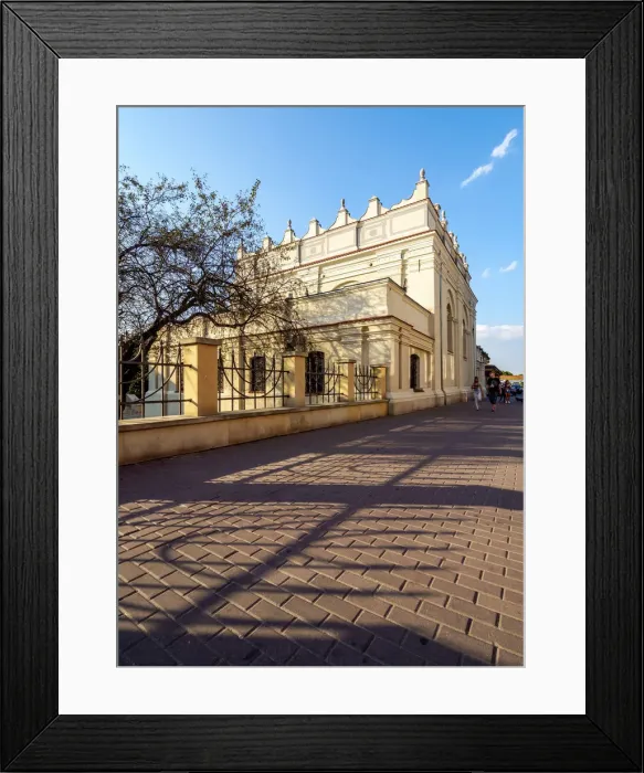 Framed Print : Poland, Lublin Voivodeship, Zamosc, Old Town, Zamosc Old Synagogue Framed Print : Poland, Lublin Voivodeship, Zamosc, Old Town, Zamosc Old Synagogue