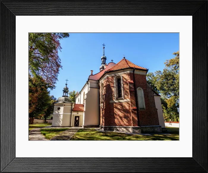 Framed Print : Poland, Swietokrzyskie Voivodeship, Sandomierz Cathedral
