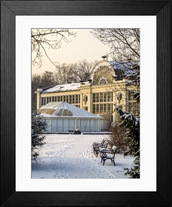 Framed Print : Poland, Masovian Voivodeship, Warsaw, Royal Baths Park, New Orangery Framed Print : Poland, Masovian Voivodeship, Warsaw, Royal Baths Park, New Orangery