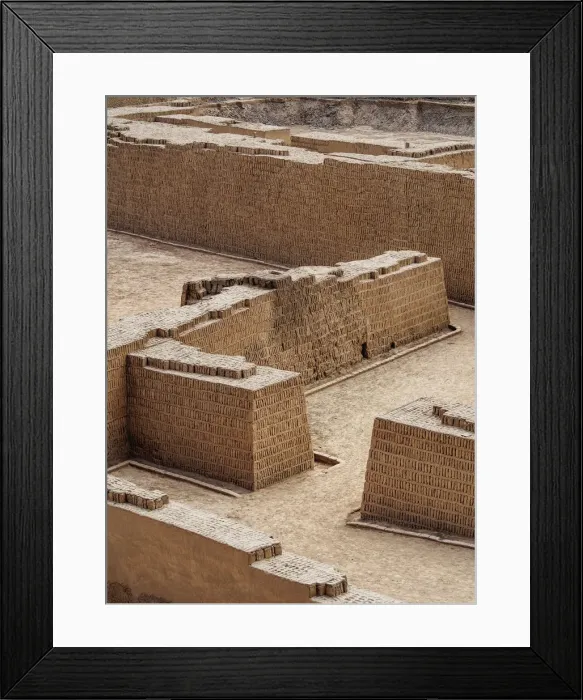 Framed Print : Huaca Pucllana Pyramid, Miraflores District, Lima, Peru Framed Print : Huaca Pucllana Pyramid, Miraflores District, Lima, Peru
