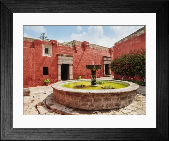 Framed Print : Zocodober Square, Santa Catalina Monastery, Arequipa, Peru Framed Print : Zocodober Square, Santa Catalina Monastery, Arequipa, Peru