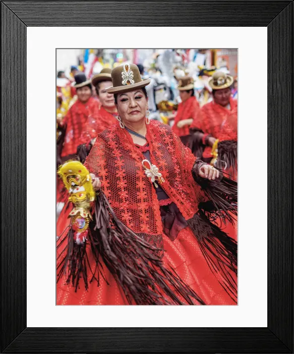 Framed Print : Fiesta de la Virgen de la Candelaria, Puno, Peru Framed Print : Fiesta de la Virgen de la Candelaria, Puno, Peru