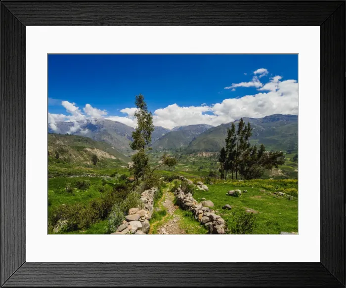 Framed Print : Colca Valley, Arequipa Region, Peru Framed Print : Colca Valley, Arequipa Region, Peru