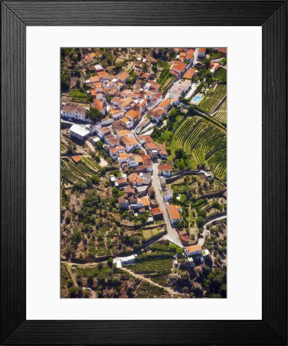 Framed Print : Europe, Portugal, Tras-os-Montes e Alto Douro, Douro Valley aerial view of vineyards Framed Print : Europe, Portugal, Tras-os-Montes e Alto Douro, Douro Valley aerial view of vineyards