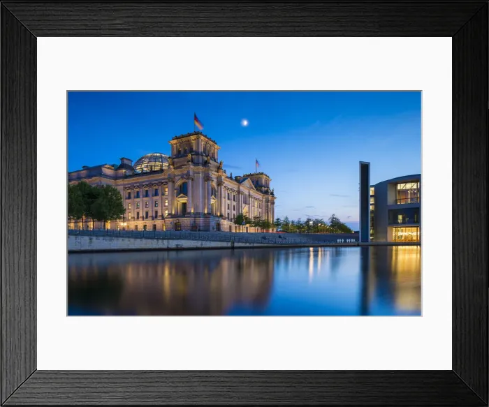 Framed Print : Reichstag & Paul Lobe Haus, Berlin, Germany Framed Print : Reichstag & Paul Lobe Haus, Berlin, Germany