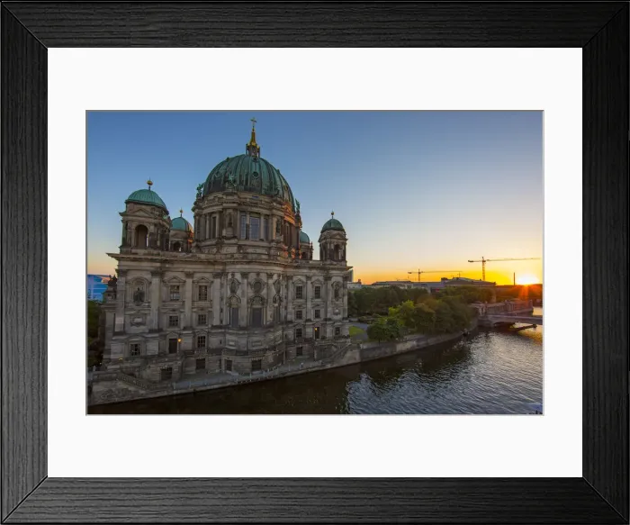 Framed Print : Berliner Dom (Cathedral) & Spree River, Mitte, Berlin, Germany Framed Print : Berliner Dom (Cathedral) & Spree River, Mitte, Berlin, Germany