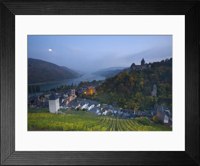 Framed Print : Bacharach, Rhine Valley, Germany Framed Print : Bacharach, Rhine Valley, Germany