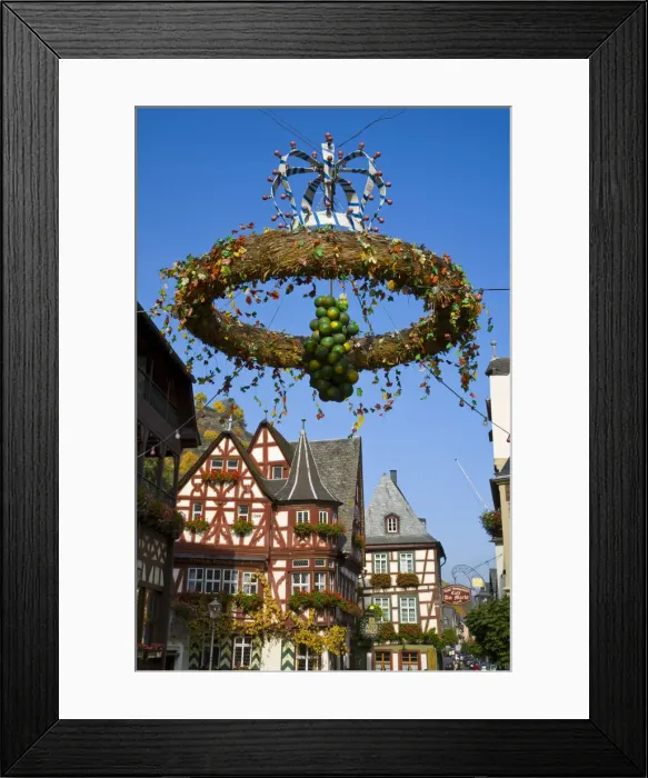 Framed Print : Altes Hauus, Bacharach, Rhine Valley, Germany Framed Print : Altes Hauus, Bacharach, Rhine Valley, Germany