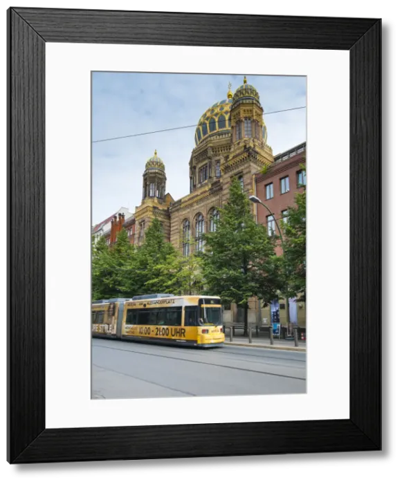 Framed Print : New Synagogue, , Berlin, Germany Framed Print : New Synagogue, , Berlin, Germany