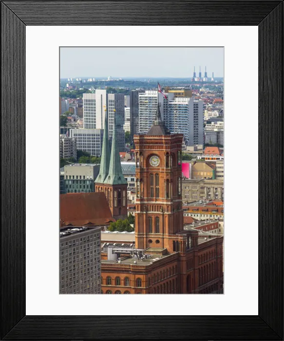 Framed Print : Rotes Rathaus (Red Town Hall), Mitte, Berlin, Germany Framed Print : Rotes Rathaus (Red Town Hall), Mitte, Berlin, Germany
