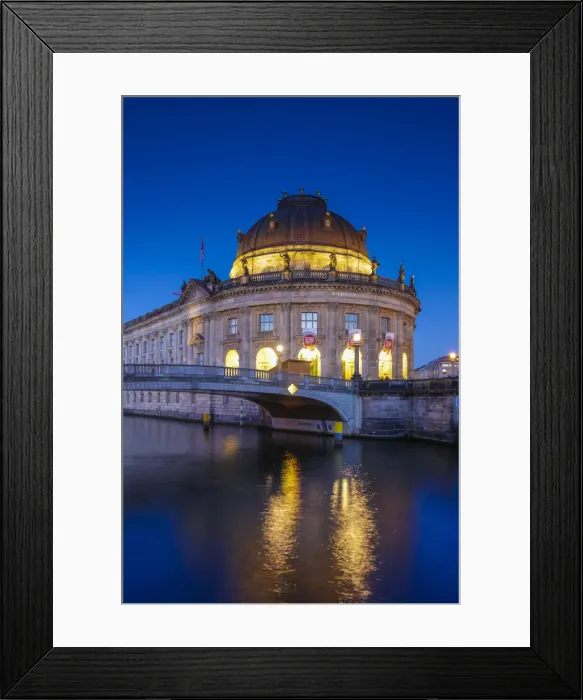 Framed Print : Bode Museum and Spree River, Berlin, Germany Framed Print : Bode Museum and Spree River, Berlin, Germany
