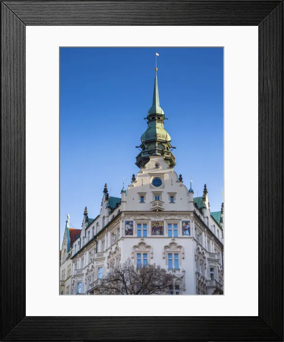Framed Print : Hotel Paris Art Nouveau hotel, Prague, Czech Republic Framed Print : Hotel Paris Art Nouveau hotel, Prague, Czech Republic