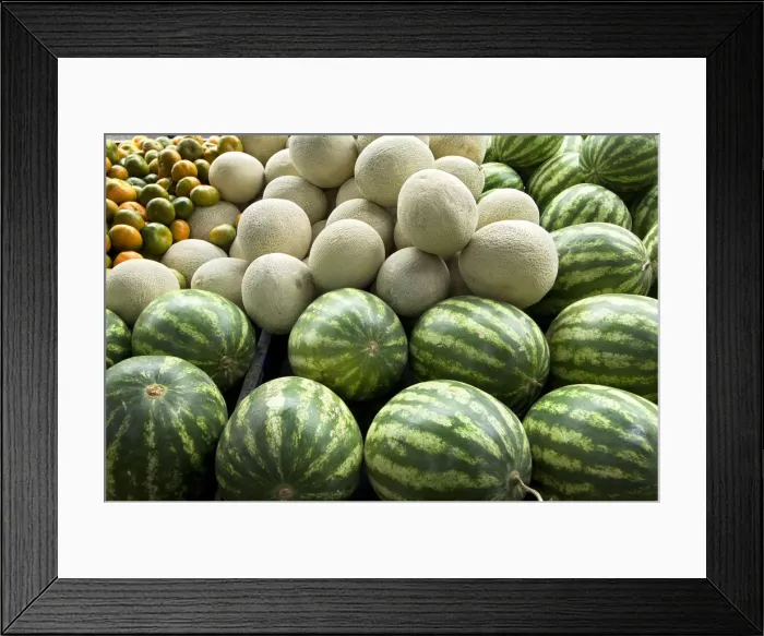 Framed Print : Costa Rica, Cartago, Mercado Muncipal de Cartago, Fruit and Vegetable Market, Watermelons Framed Print : Costa Rica, Cartago, Mercado Muncipal de Cartago, Fruit and Vegetable Market, Watermelons