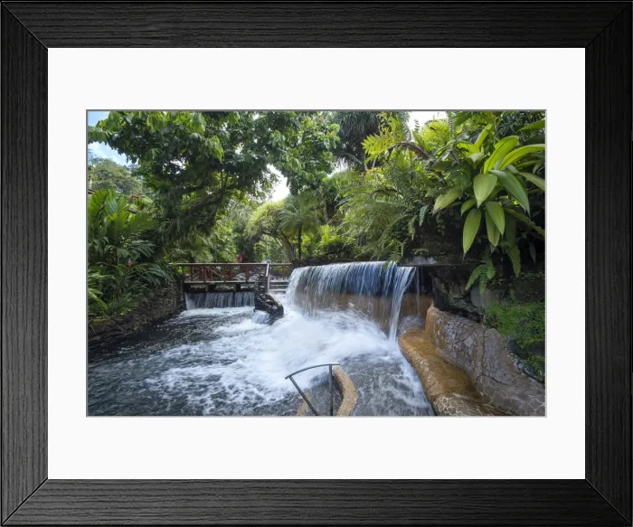 Framed Print : Costa Rica, Alajuela Province, La Fortuna, Tabacon Grand Spa Thermal Resort, Thermal Framed Print : Costa Rica, Alajuela Province, La Fortuna, Tabacon Grand Spa Thermal Resort, Thermal