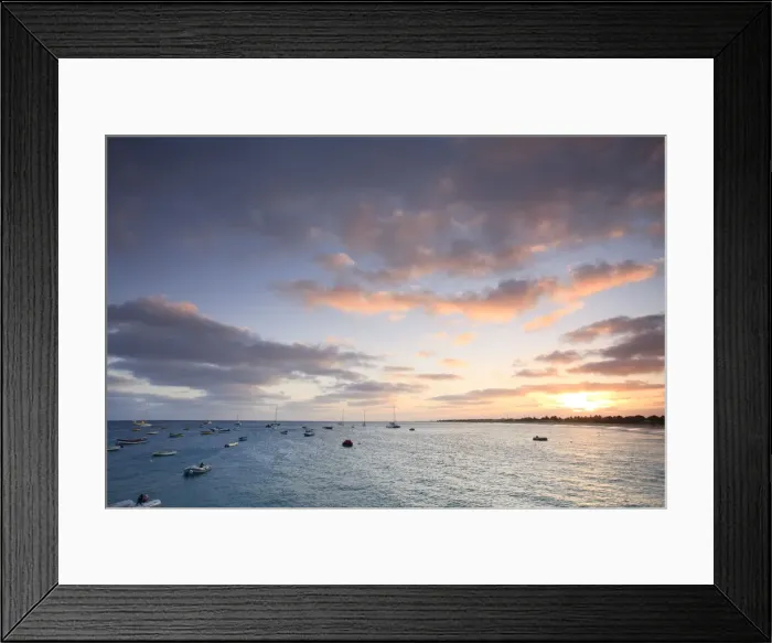 Framed Print : Africa, Cape Verde, Sal, Santa Maria Village, view from the Jetty Framed Print : Africa, Cape Verde, Sal, Santa Maria Village, view from the Jetty