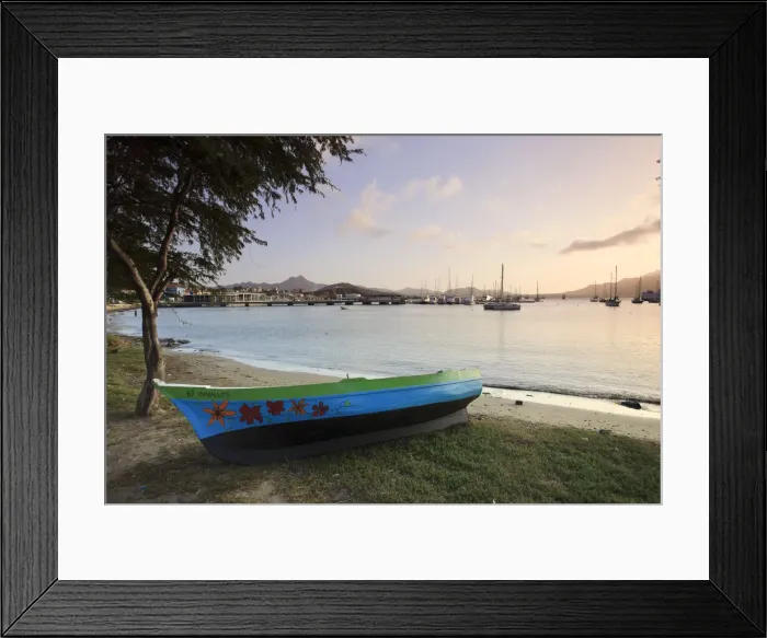 Framed Print : Cape Verde, Sao Vicente, Mindelo, Harbour Framed Print : Cape Verde, Sao Vicente, Mindelo, Harbour
