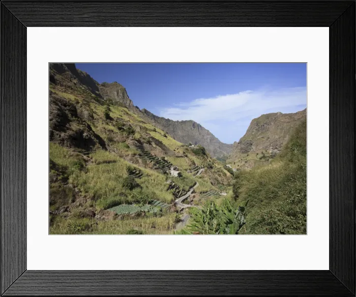 Framed Print : Cape Verde, Santo Antao, Ribeira do Paul (Paul Valley) Framed Print : Cape Verde, Santo Antao, Ribeira do Paul (Paul Valley)
