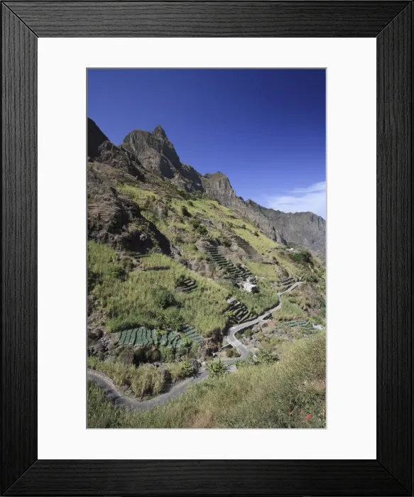 Framed Print : Cape Verde, Santo Antao, Ribeira do Paul (Paul Valley) Framed Print : Cape Verde, Santo Antao, Ribeira do Paul (Paul Valley)