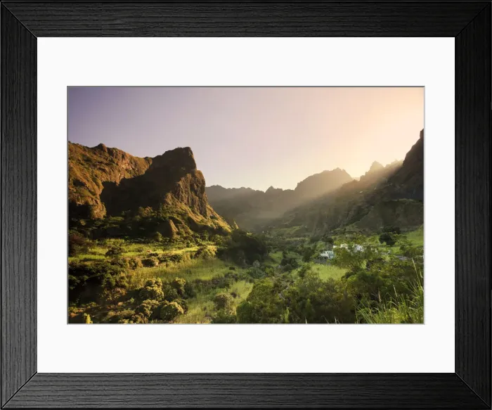 Framed Print : Cape Verde, Sao Antao, Ribeira do Paul (Paul Valley) Framed Print : Cape Verde, Sao Antao, Ribeira do Paul (Paul Valley)