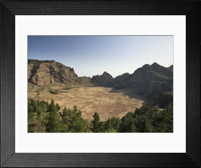Framed Print : Cape Verde, Santo Antao, Cova de Paul (Paul Crater) Framed Print : Cape Verde, Santo Antao, Cova de Paul (Paul Crater)