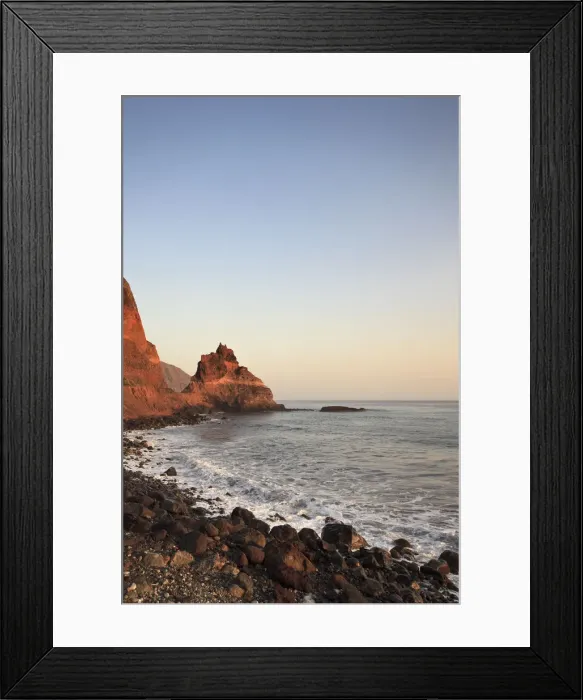 Framed Print : Cape Verde, Santo Antao, East Coast Framed Print : Cape Verde, Santo Antao, East Coast