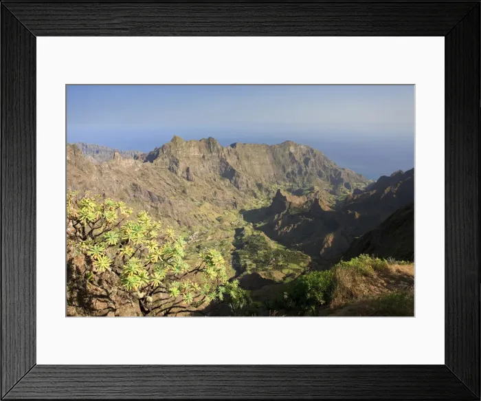 Framed Print : Cape Verde, Santo Antao, Ribeira do Paul (Paul Valley) Framed Print : Cape Verde, Santo Antao, Ribeira do Paul (Paul Valley)